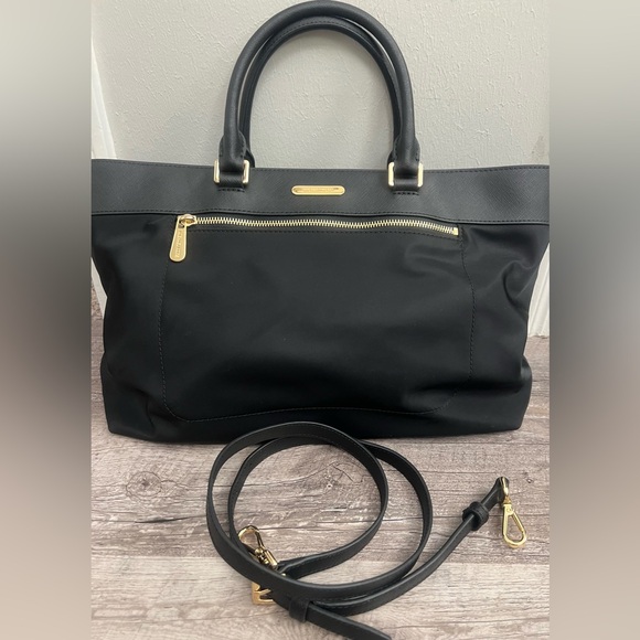 Michael Kors Large Black Colgate East West Bag - Picture 1 of 8